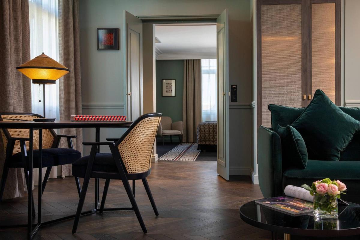 Coin salon dans l'établissement Maison Rouge Strasbourg Hotel & Spa, Autograph Collection