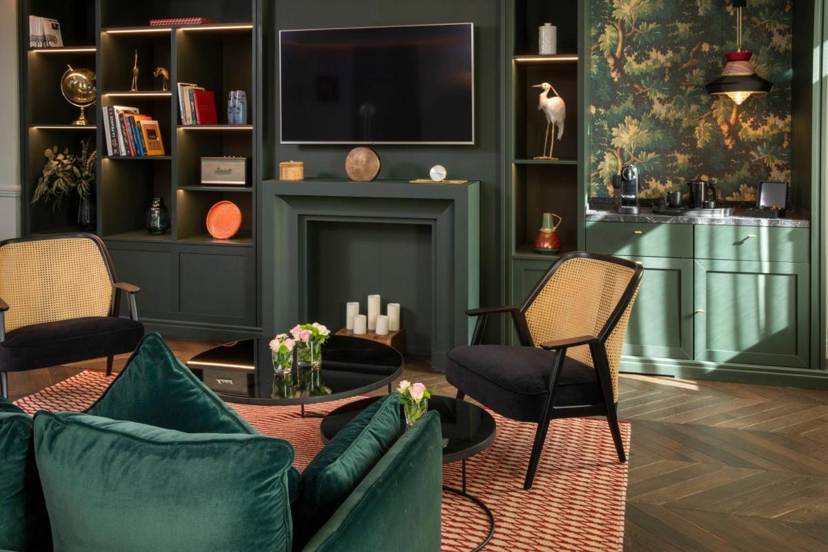 Coin salon dans l'établissement Maison Rouge Strasbourg Hotel & Spa, Autograph Collection