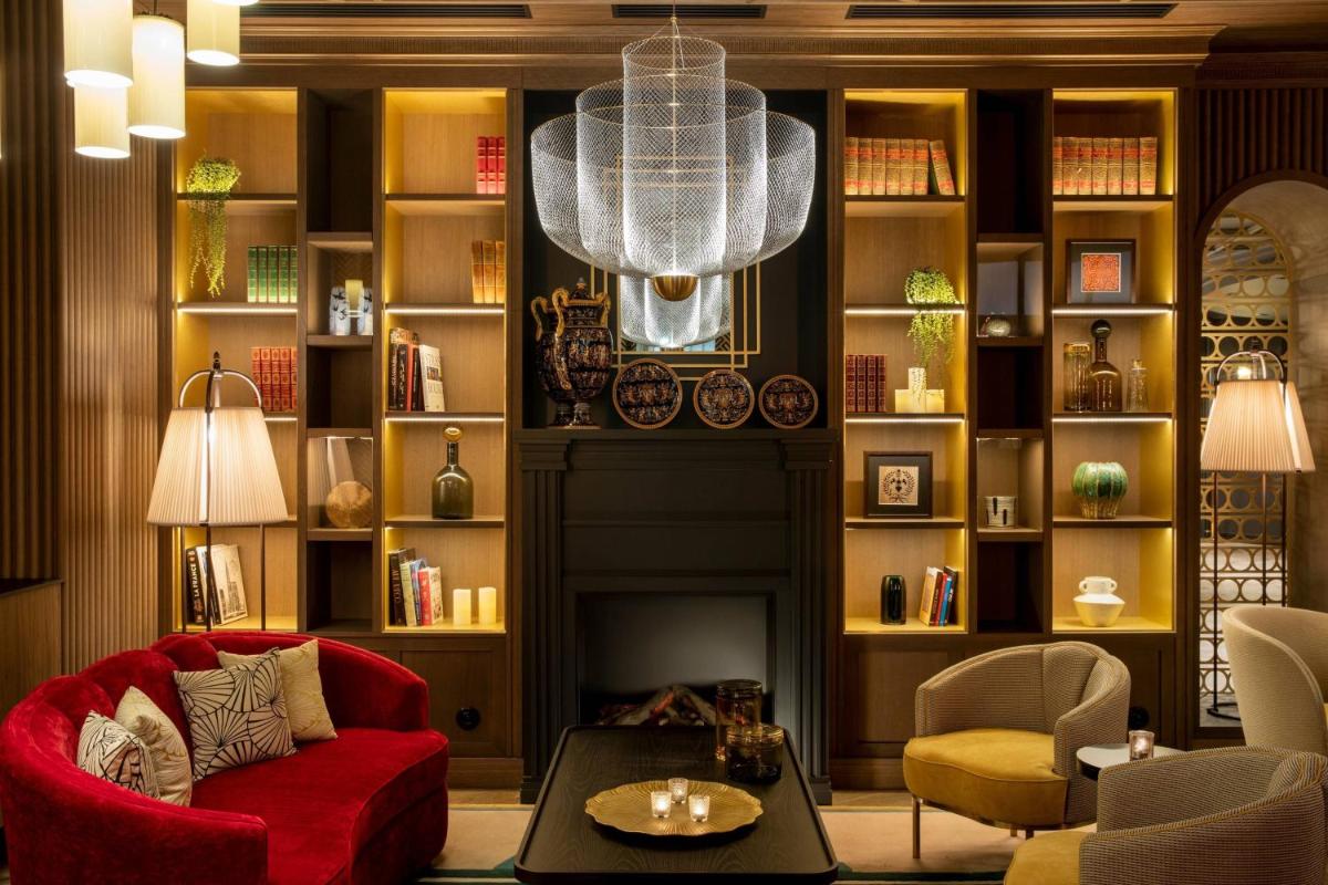 Coin salon dans l'établissement Maison Rouge Strasbourg Hotel & Spa, Autograph Collection