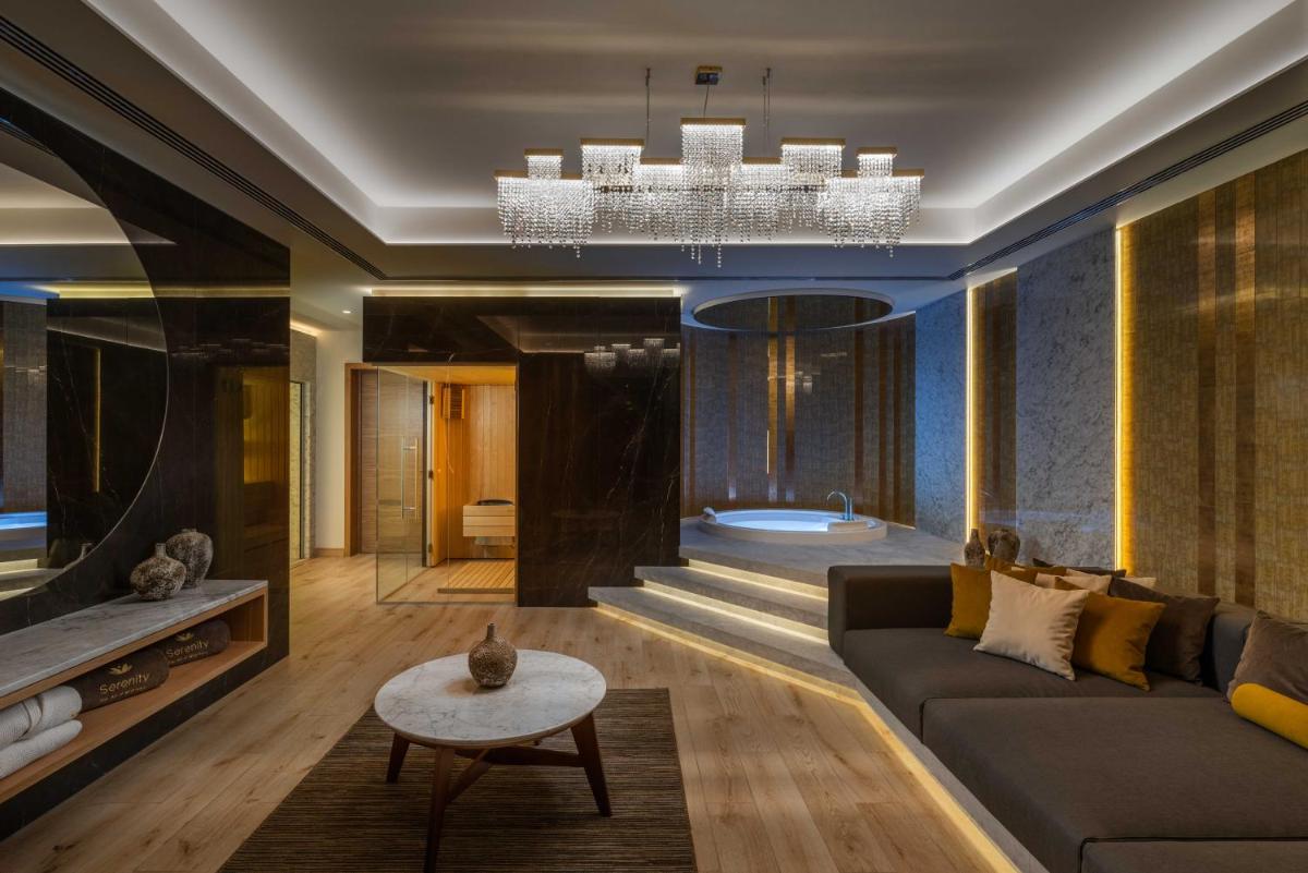 Uma área de estar em Hyatt Regency Lisbon