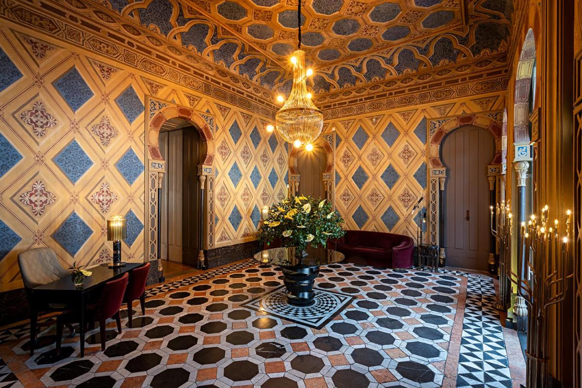 Uma área de estar em Pestana Palacio do Freixo, Pousada & National Monument - The Leading Hotels of the World
