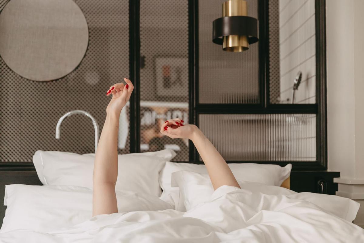 Un ou plusieurs lits dans un hébergement de l'établissement Maison ELLE Paris