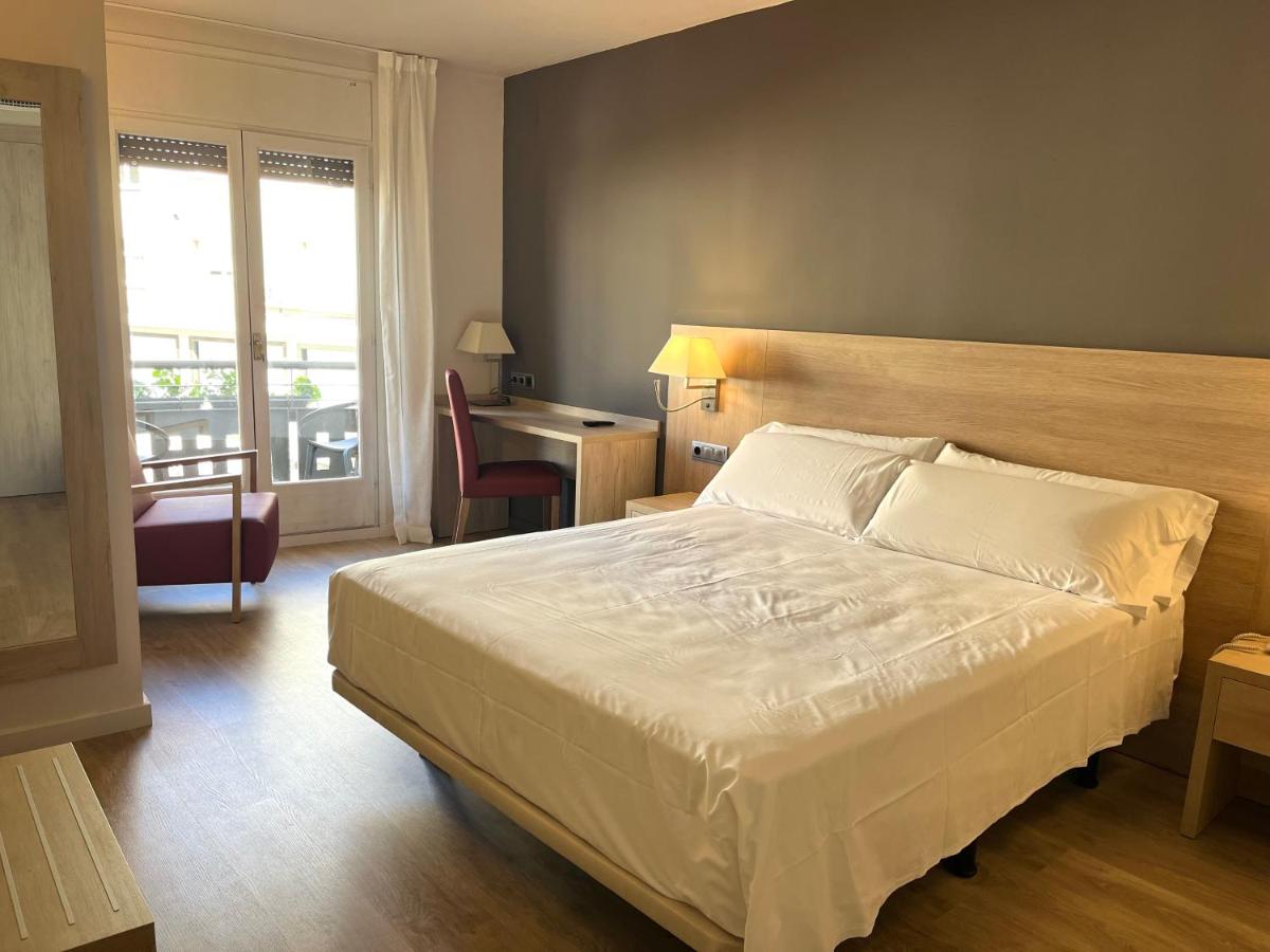 Cama o camas de una habitación en Balneari Termes Victòria