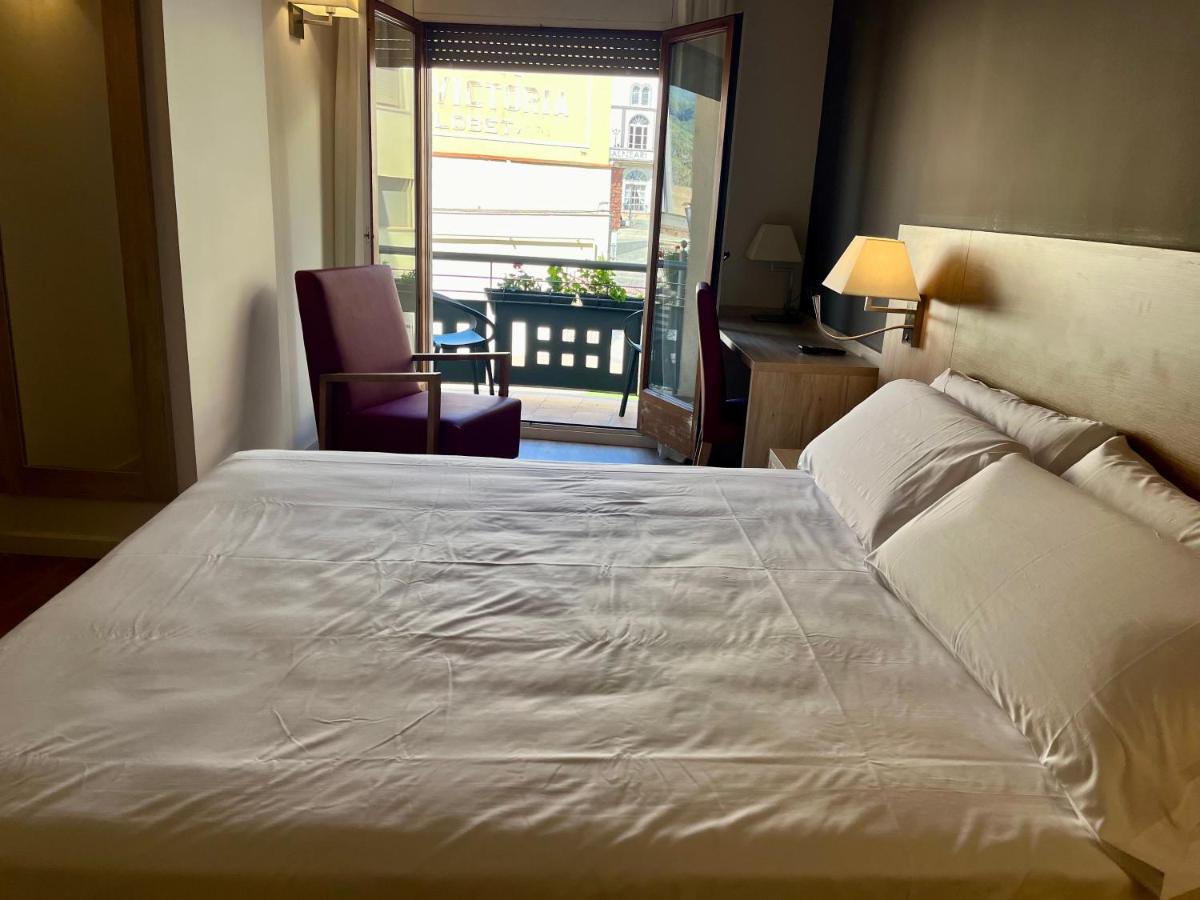 Cama o camas de una habitación en Balneari Termes Victòria
