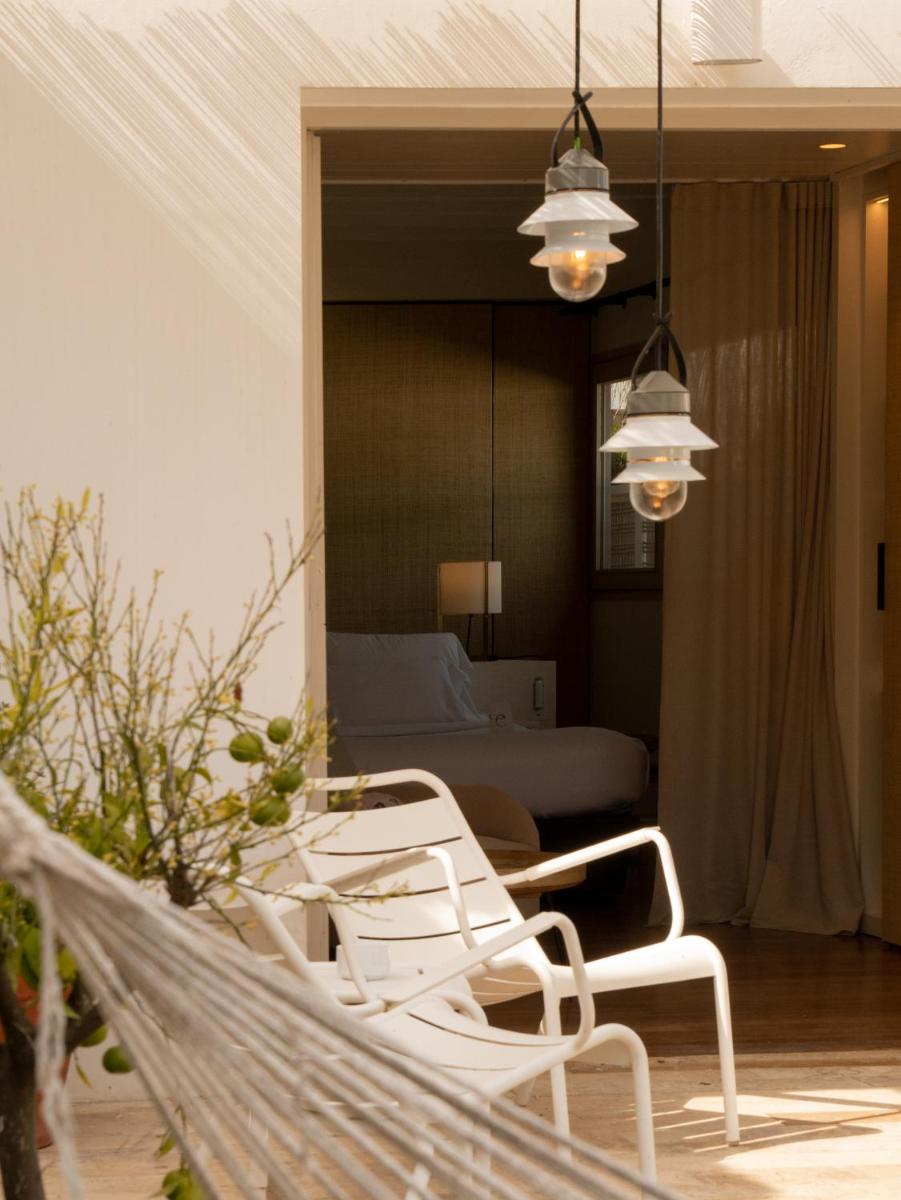 Zona de estar de Hostal Empúries