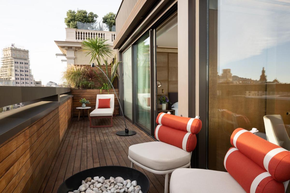 Zona de estar de Almanac Barcelona