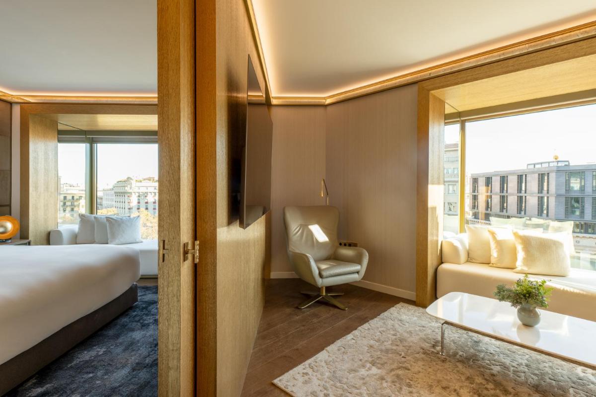 Cama o camas de una habitación en Almanac Barcelona