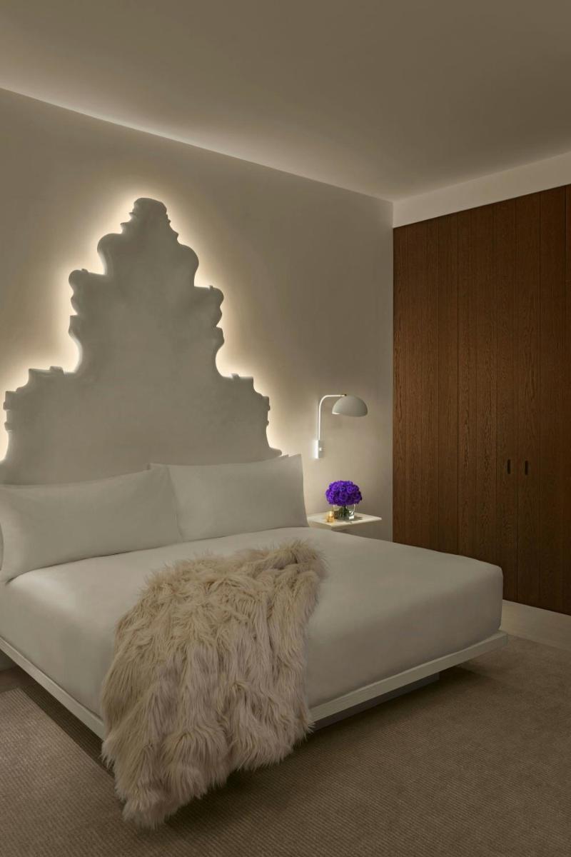 Cama o camas de una habitación en The Madrid EDITION
