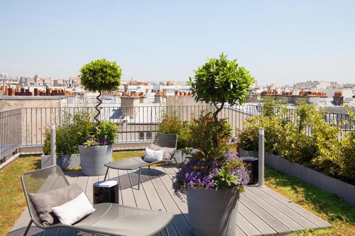 Balcon ou terrasse dans l'établissement Boutet Bastille Hotel Paris - MGallery Collection