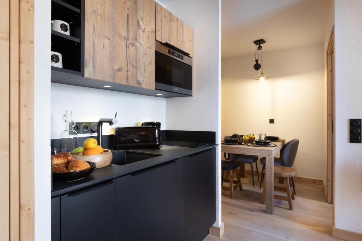 Cuisine ou kitchenette dans l'établissement TERRESENS - Le Snoroc