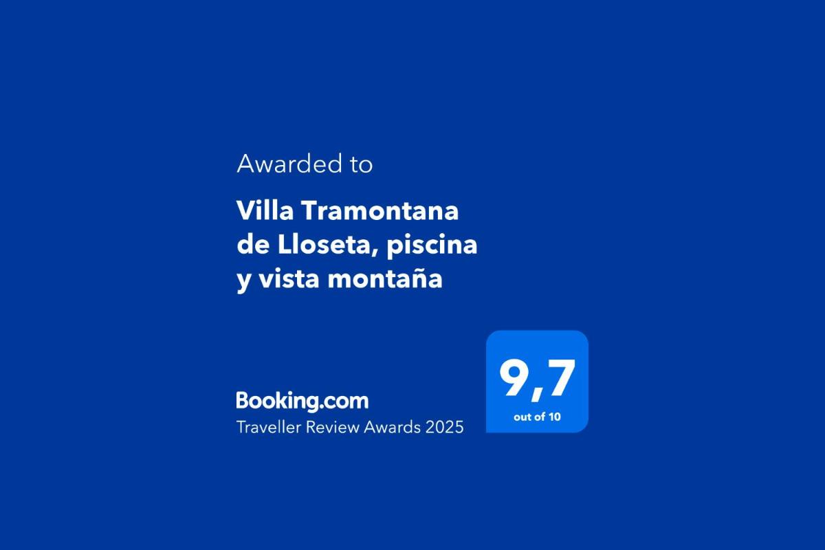 Villa Tramontana de Lloseta, piscina y vista montaña - Housity