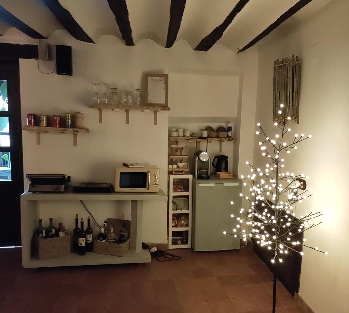 Una cocina o zona de cocina en Hotel La Casa del Canónigo