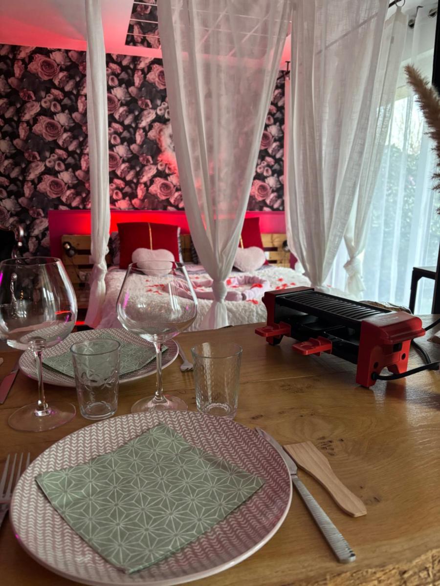 Romantisme et glamour 2 avec spa , clim et jardin - Housity