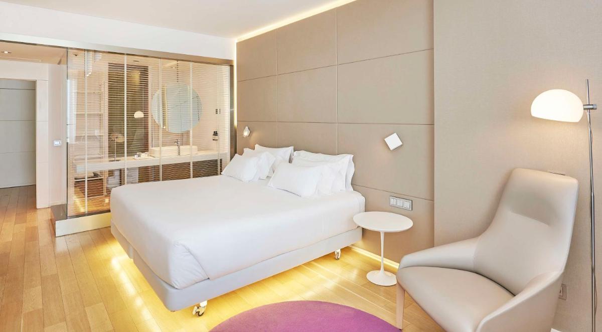Cama o camas de una habitación en NH Collection Madrid Eurobuilding