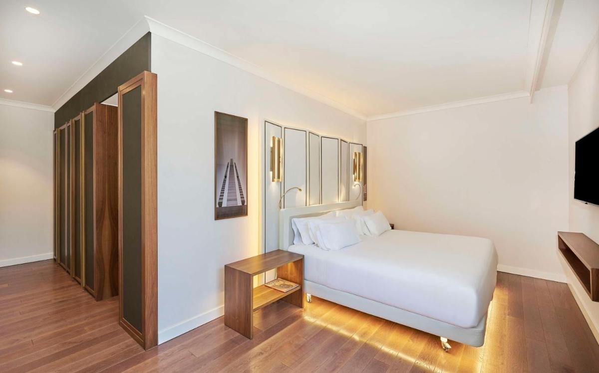 Cama o camas de una habitación en NH Collection Madrid Eurobuilding