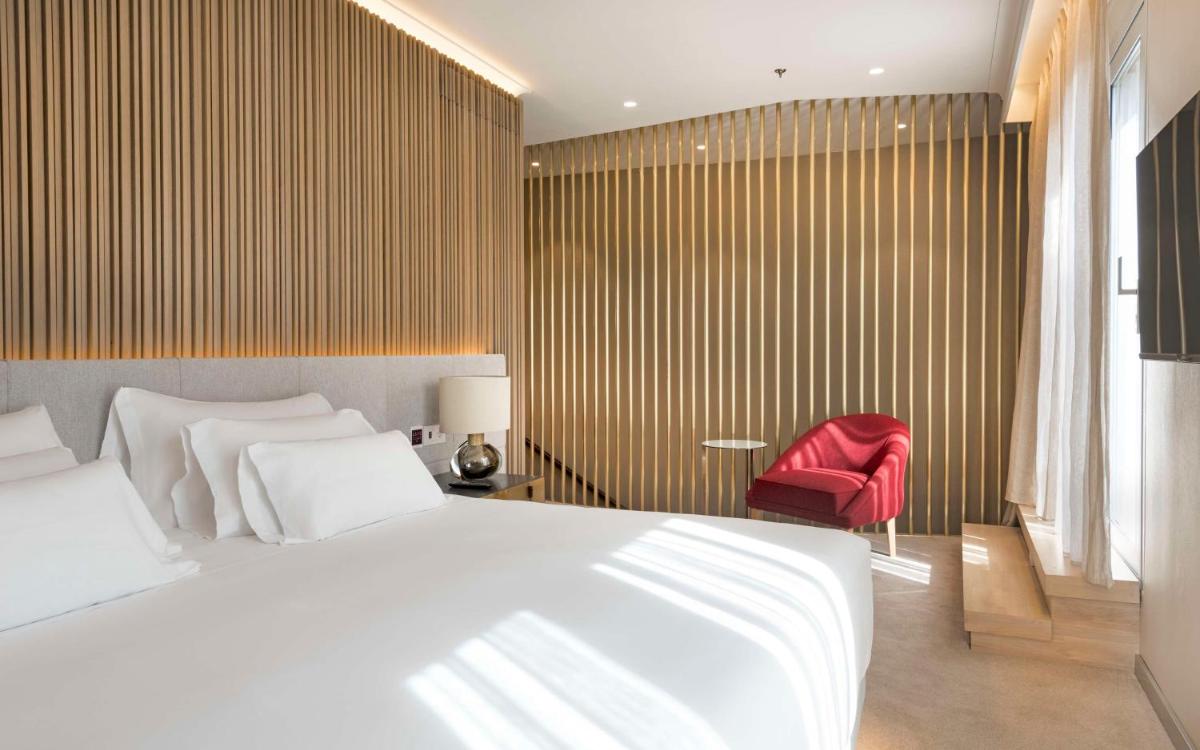 Cama o camas de una habitación en NH Collection Madrid Eurobuilding