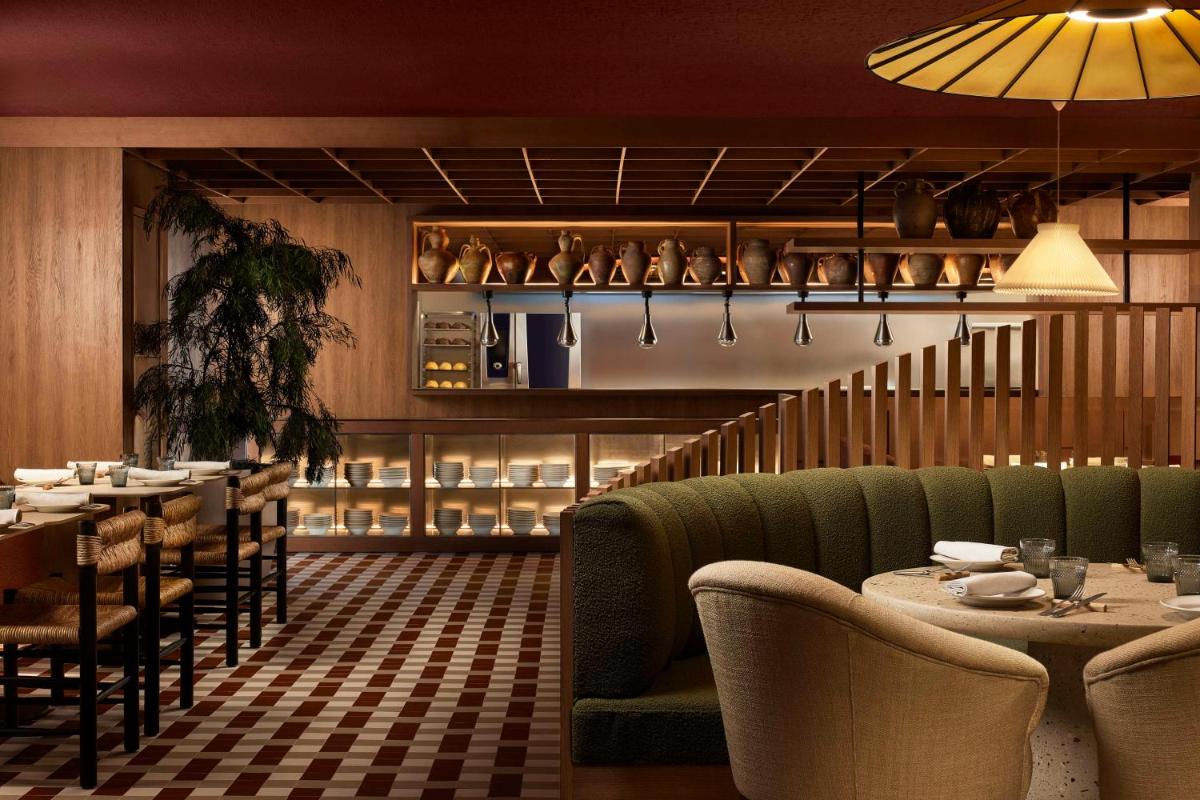 Zona de estar de NH Collection Madrid Eurobuilding