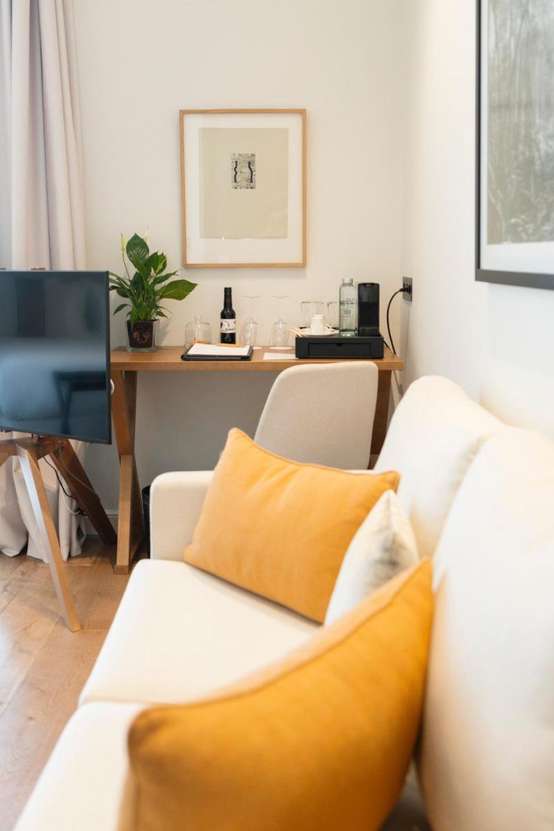 Zona de estar de Hotel Boutique Sidonia