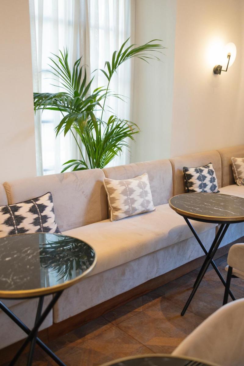 Zona de estar de Hotel Boutique Sidonia
