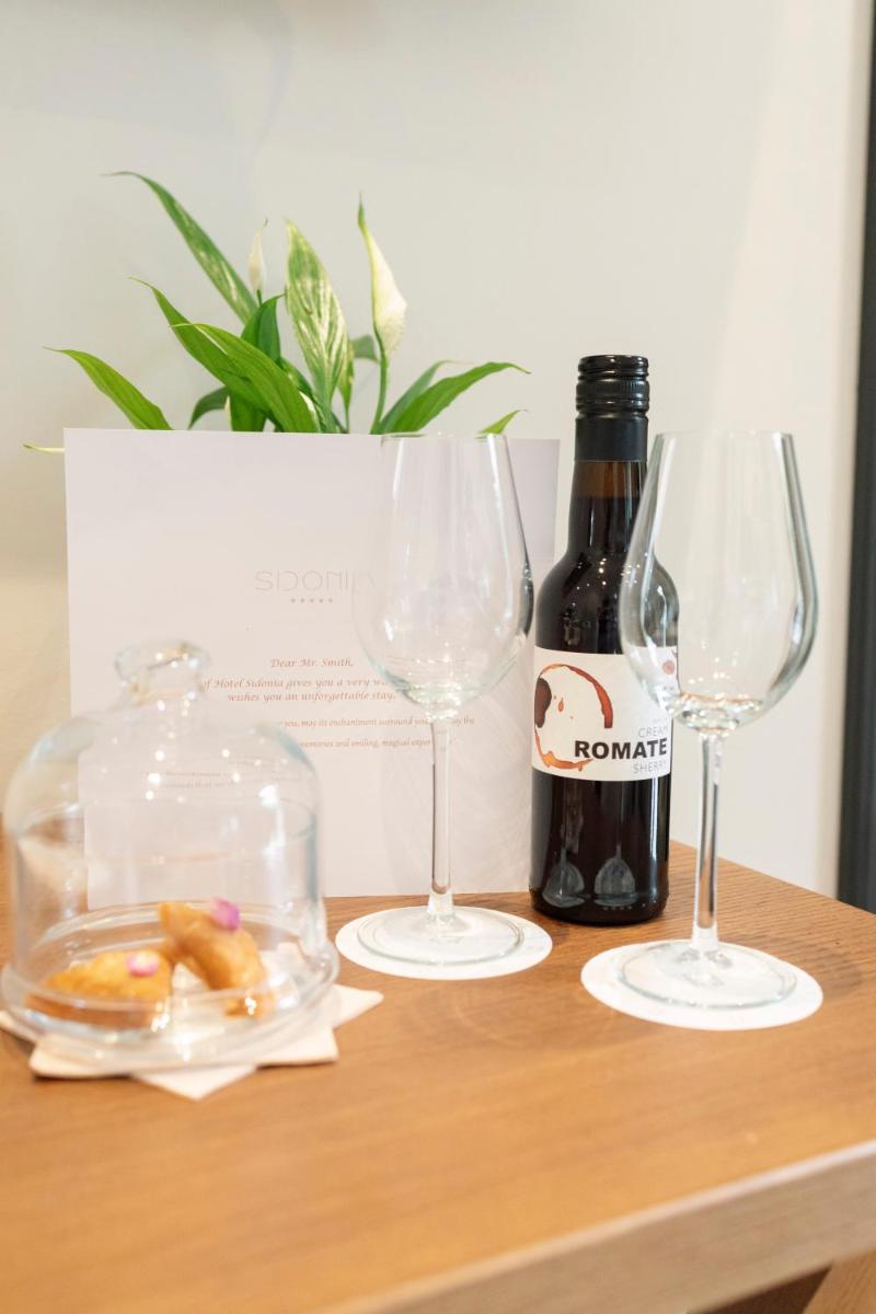 Bebidas en Hotel Boutique Sidonia