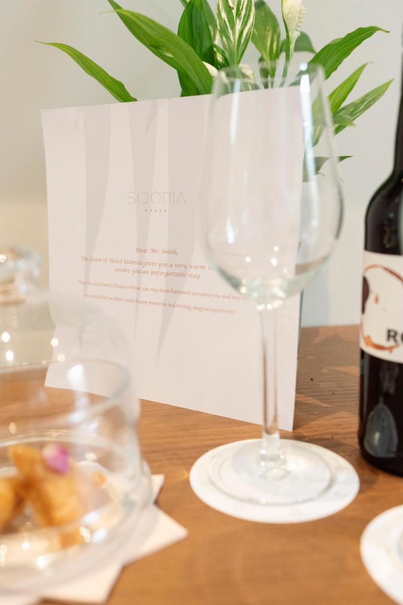 Bebidas en Hotel Boutique Sidonia