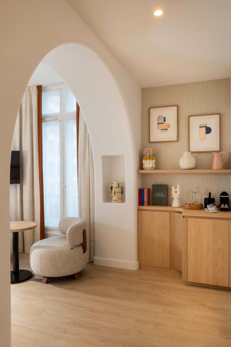 Cuisine ou kitchenette dans l'établissement Madame Drouot & Spa - Opera