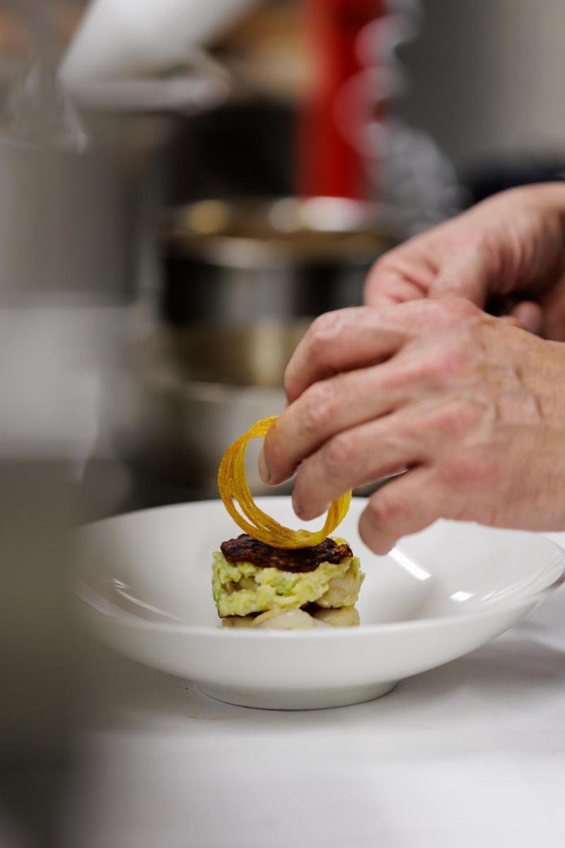 Essen im Hotel oder in der Nähe