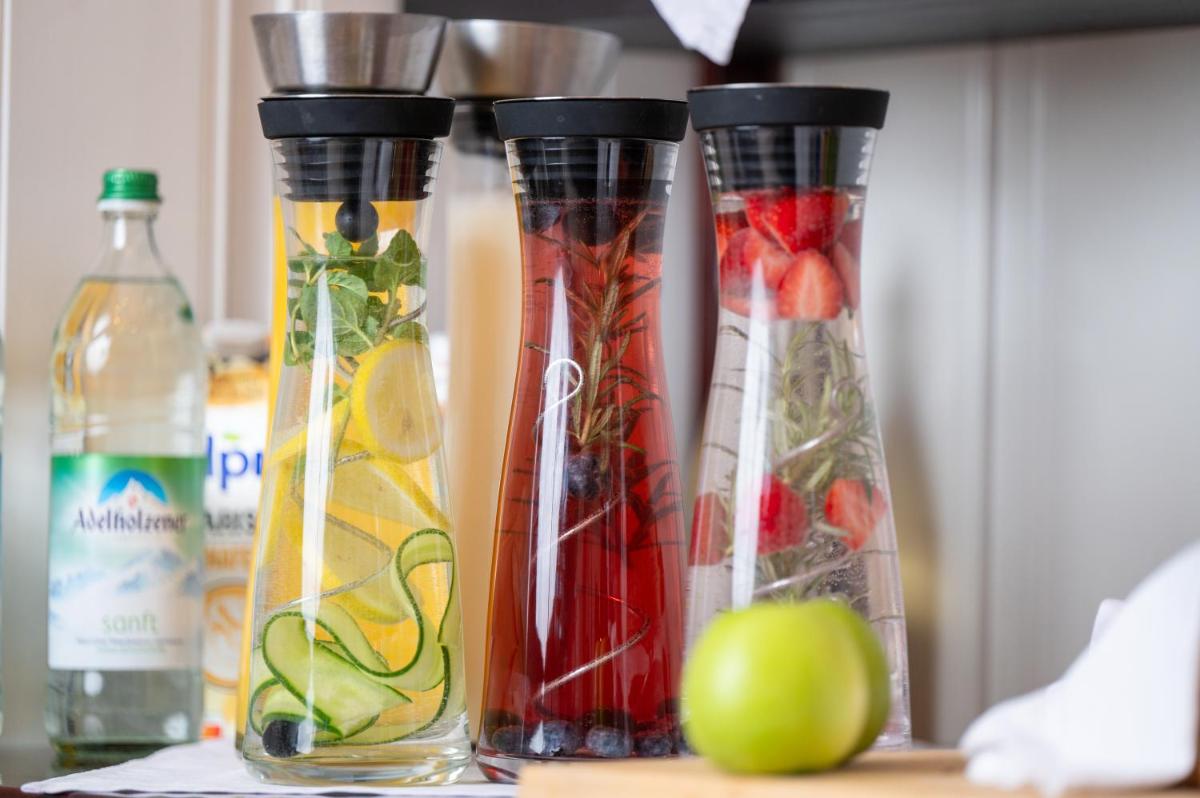 Getränke in der Unterkunft Design Hotel ALPENLIEBE - - - - Boutique-Flair - - - -