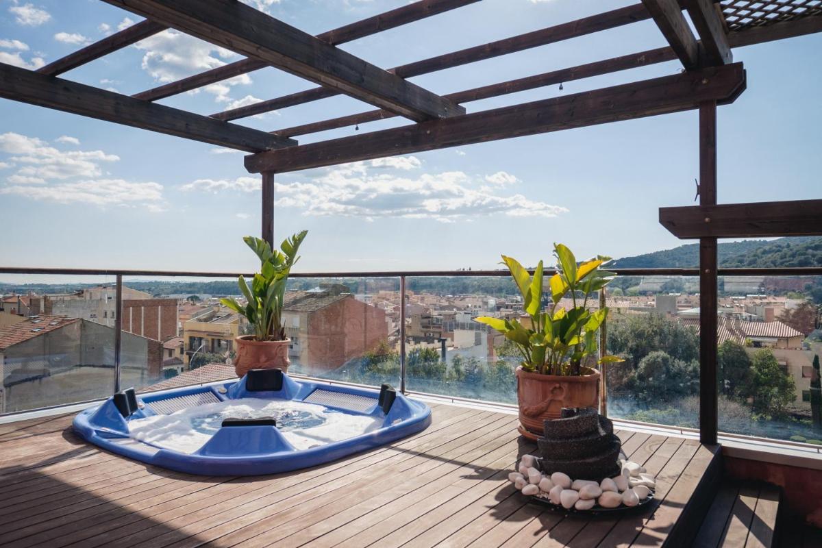 Un balcón o terraza de Hotel Blancafort Spa Termal
