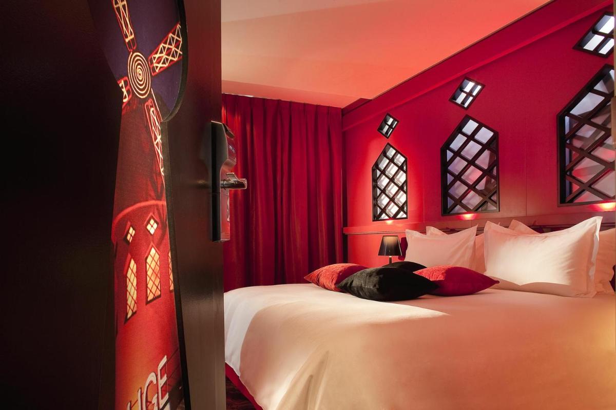 Un ou plusieurs lits dans un hébergement de l'établissement Secret de Paris - Hotel & Spa