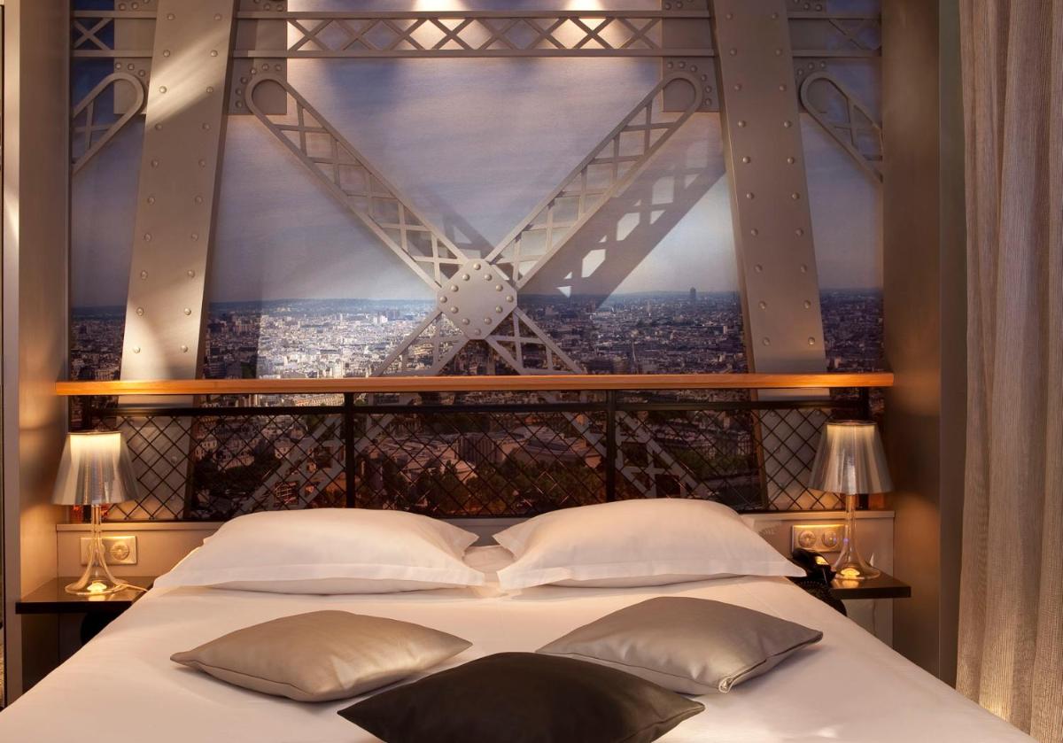 Un ou plusieurs lits dans un hébergement de l'établissement Secret de Paris - Hotel & Spa
