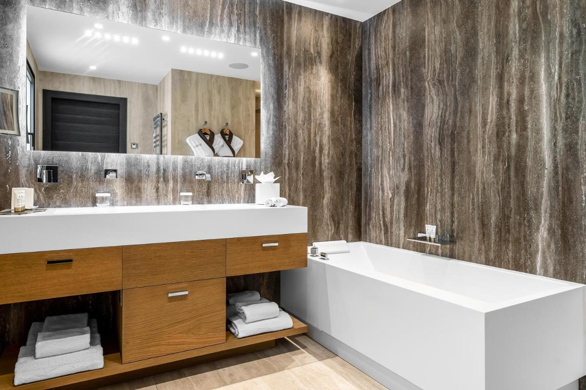 Salle de bains dans l'établissement Villa Cosy, hotel & spa