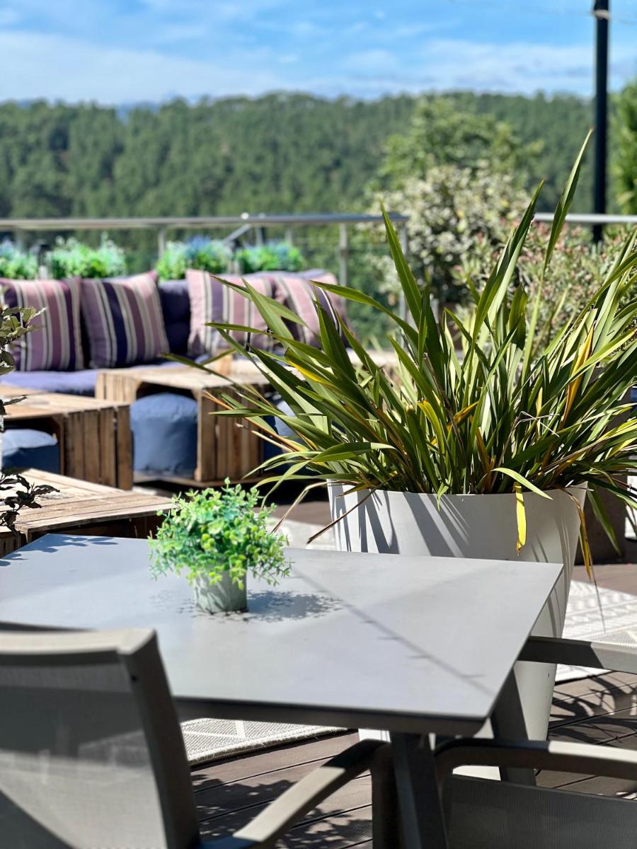 Balcon ou terrasse dans l'établissement Domaine de Chalvêches Hôtel SPA 4*