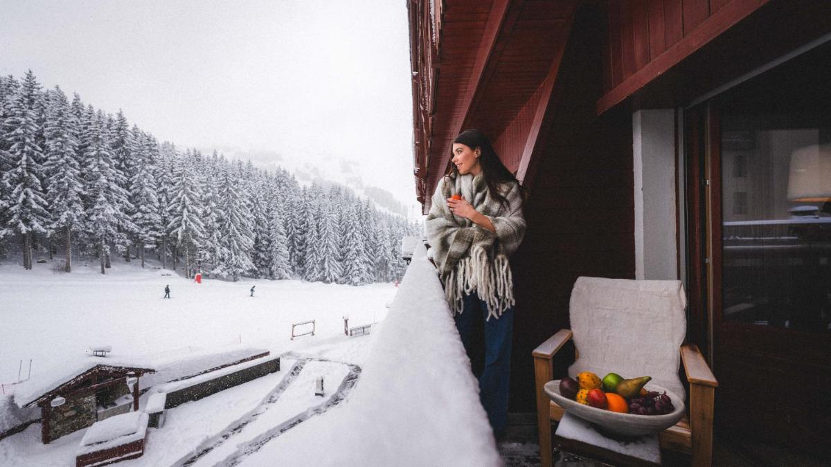 L'établissement Hotel Carlina en hiver