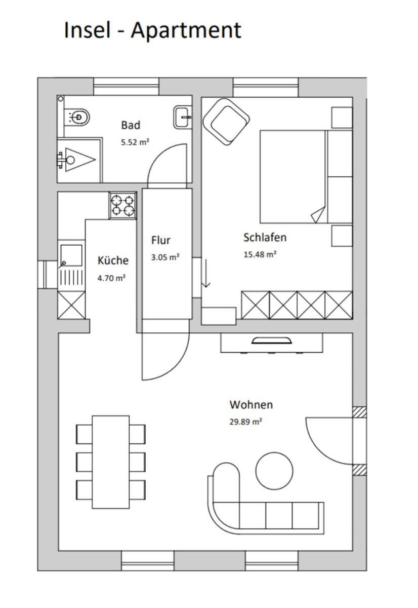 Insel-Apartment im Herrenhaus Rheinblick - Housity