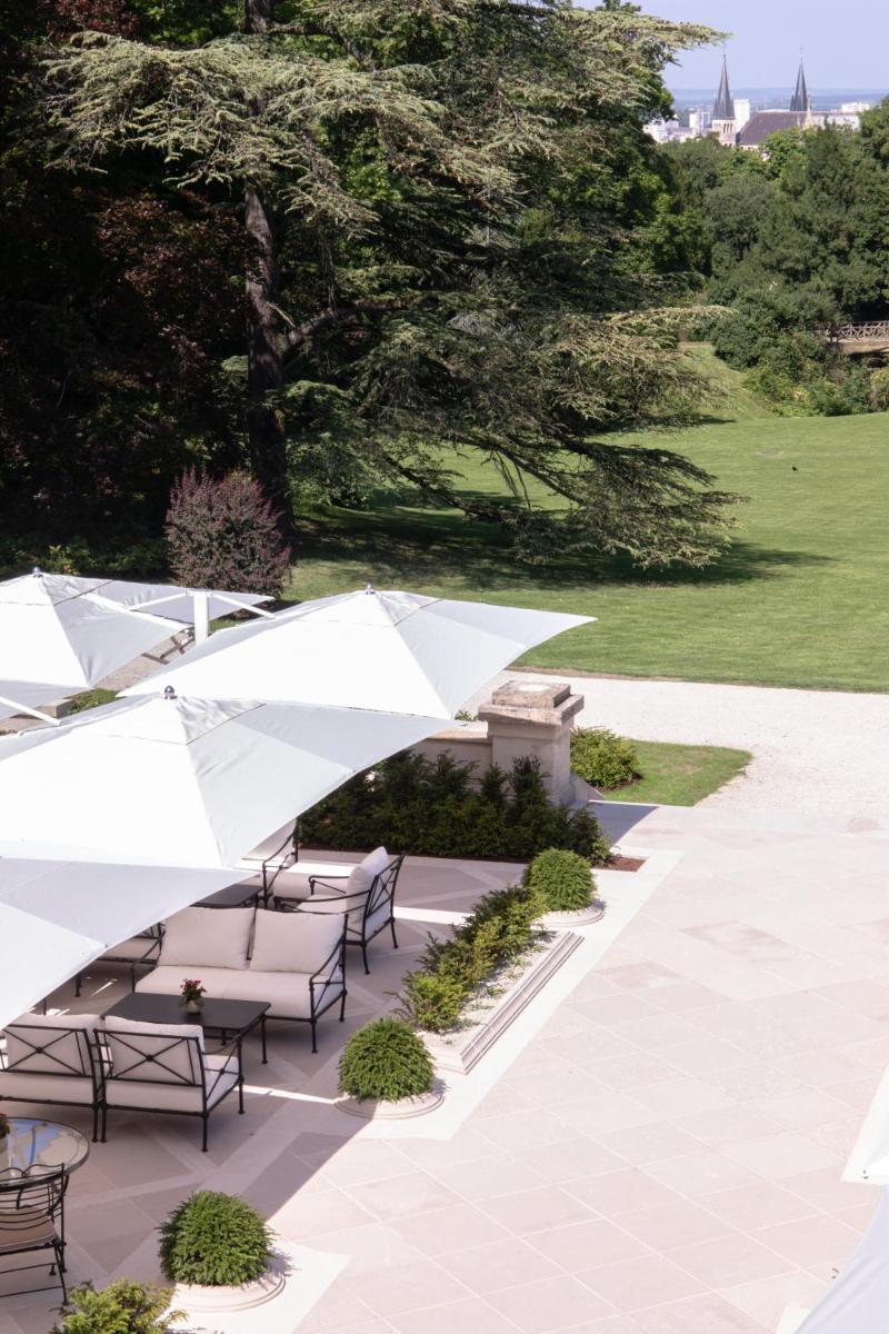 Jardin de l'établissement Domaine les Crayères