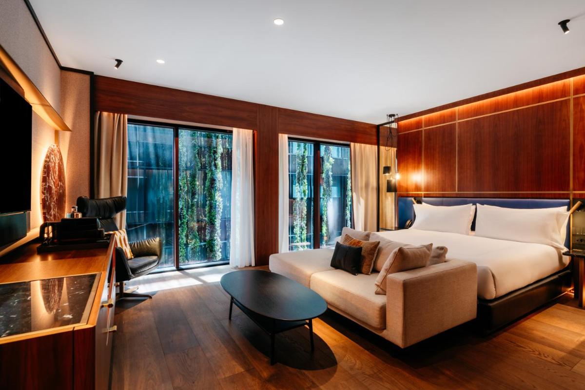Cama o camas de una habitación en Thompson Madrid, by Hyatt