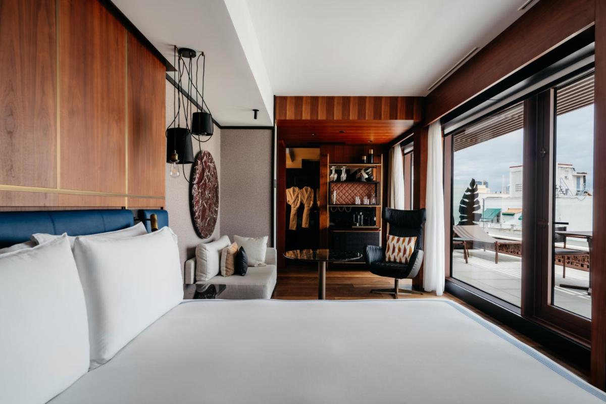 Cama o camas de una habitación en Thompson Madrid, by Hyatt