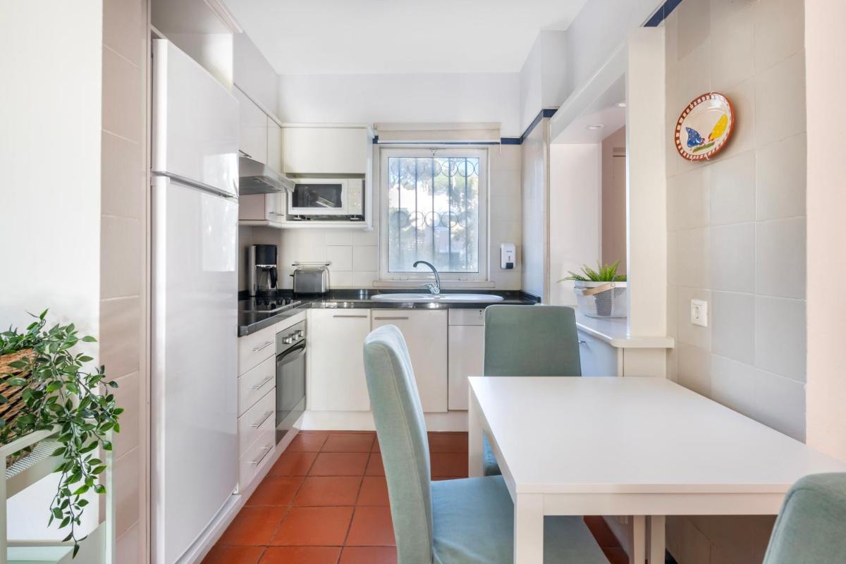 A cozinha ou kitchenette de Vilar do Golf