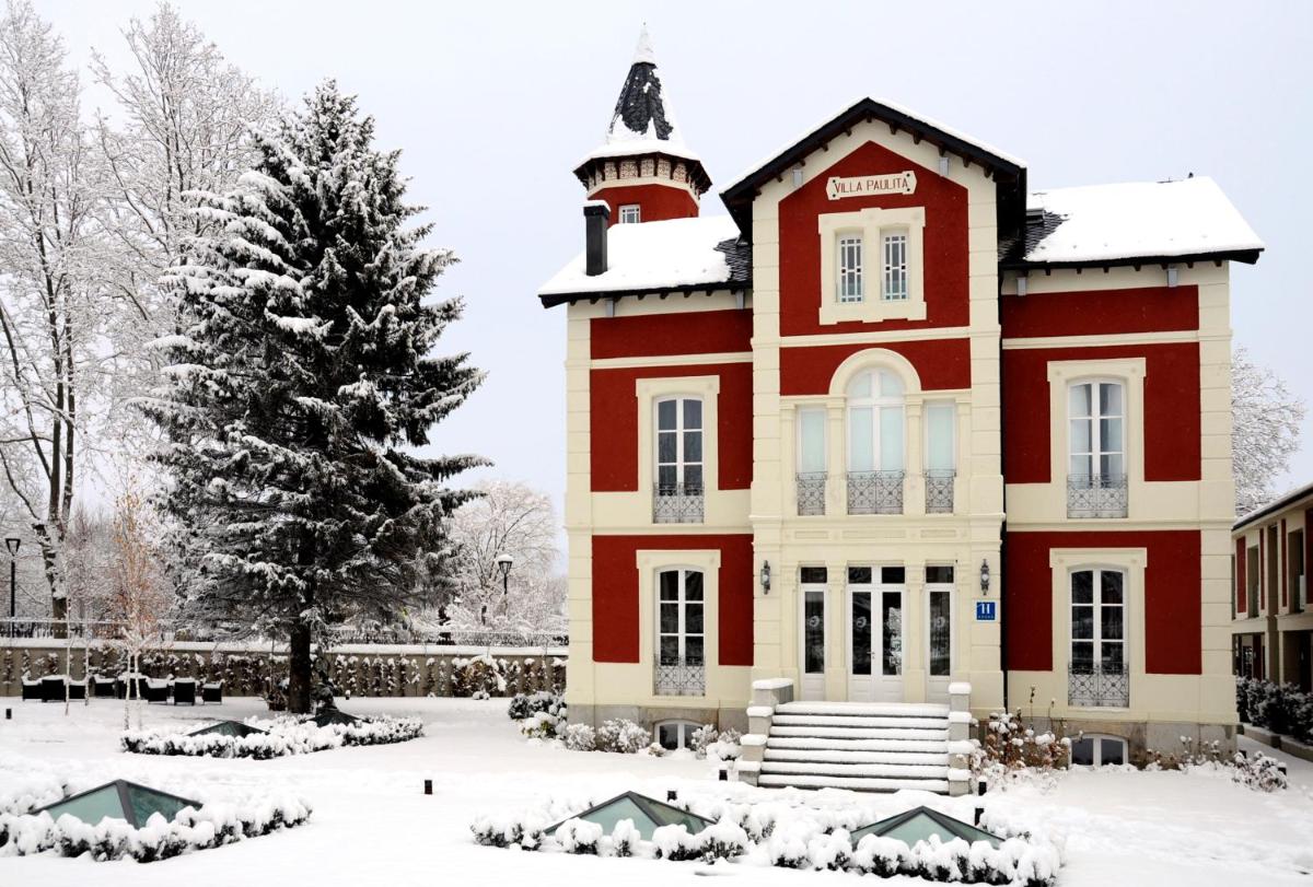 Hotel Villa Paulita en invierno