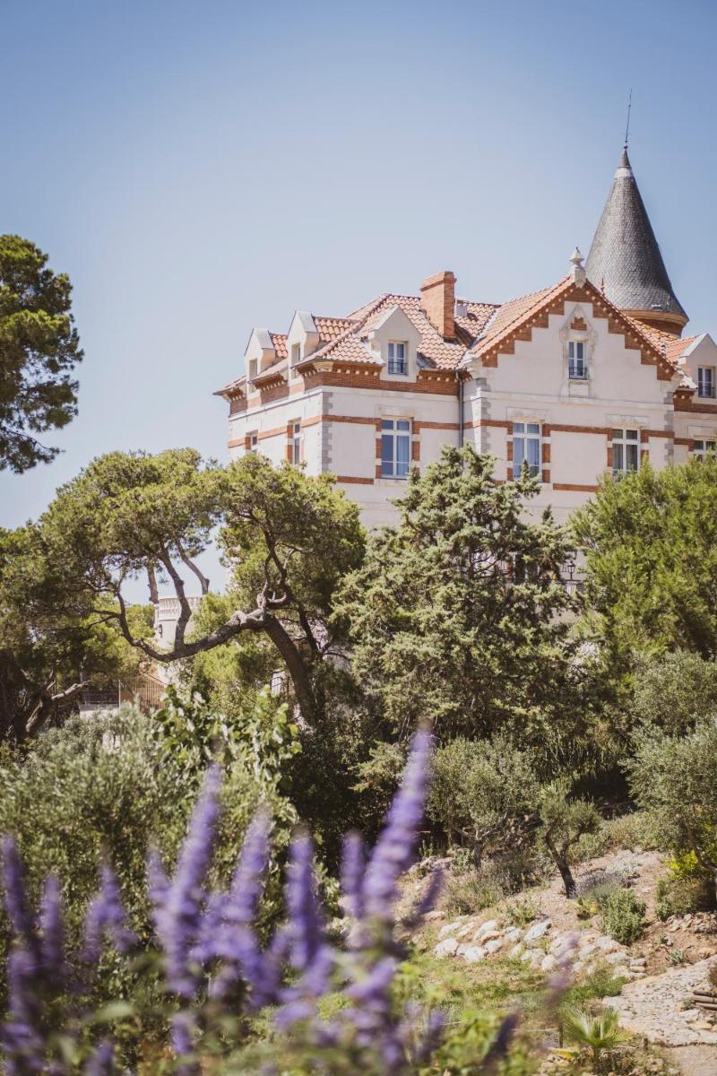 Jardin de l'établissement Château Capitoul