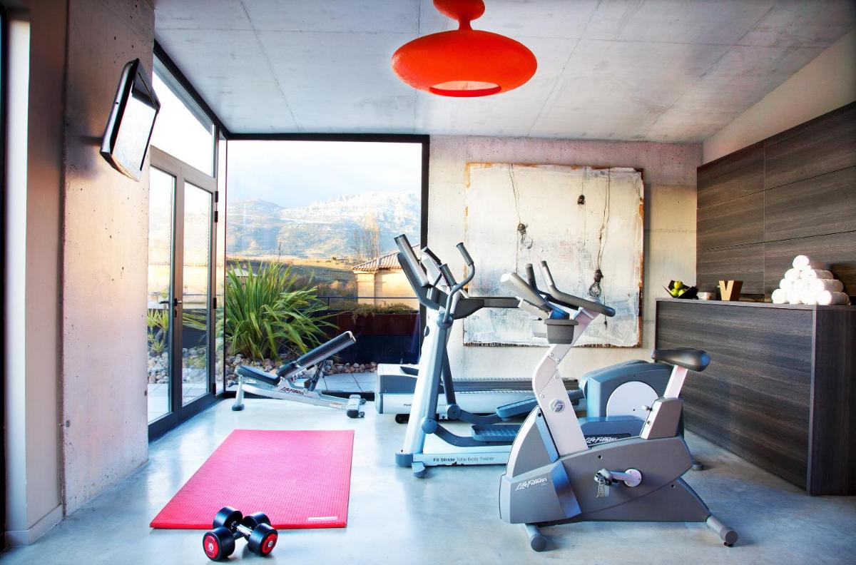 Gimnasio o instalaciones de fitness de Hotel Viura