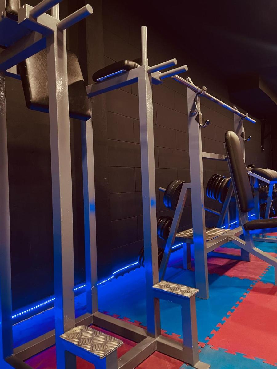 Gimnasio o instalaciones de fitness de Nastasi Hotel & Spa
