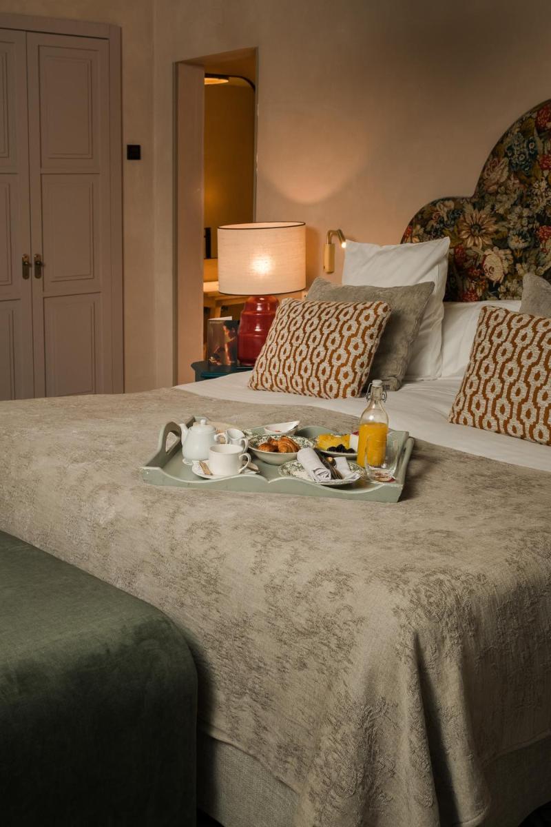 Cama o camas de una habitación en Hospes Las Casas del Rey de Baeza, a Member of Design Hotels