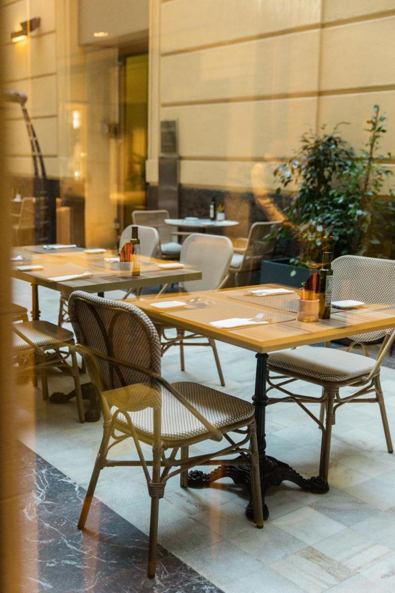 Zona de estar de Hospes Amérigo, Alicante, a Member of Design Hotels
