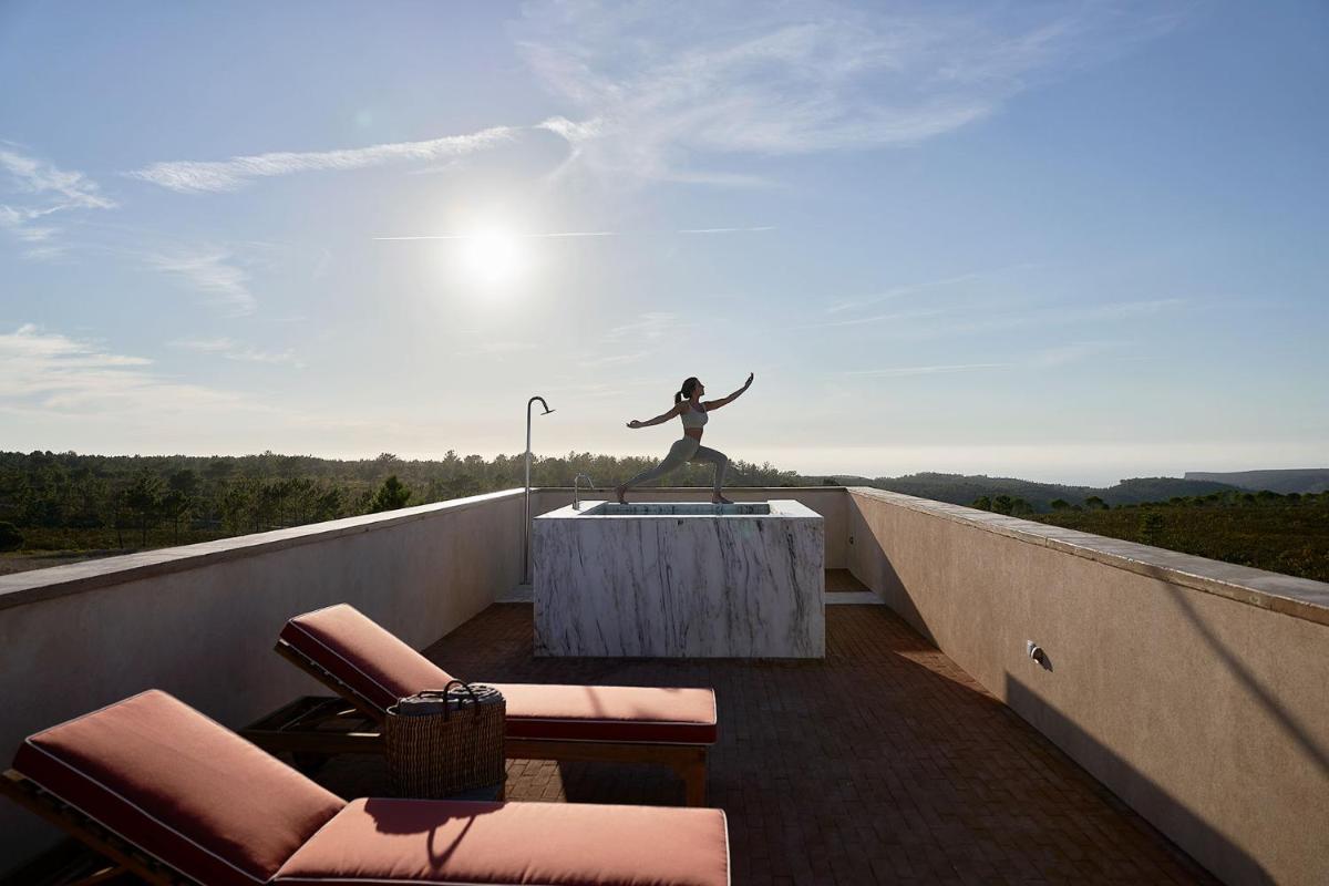 Uma varanda ou terraço em Praia do Canal Nature Retreat - Small Luxury Hotels of the World
