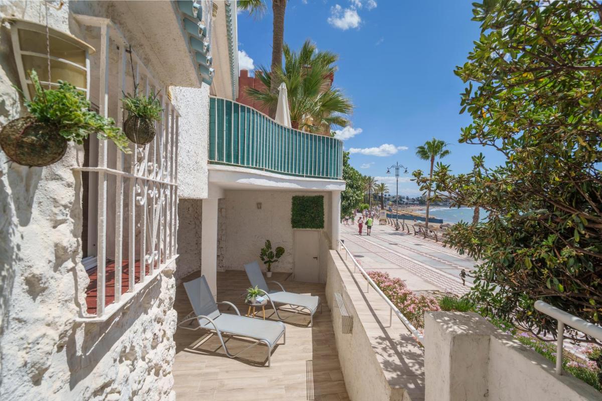 Un balcón o terraza de Spirit Hotel Benalmadena Beach