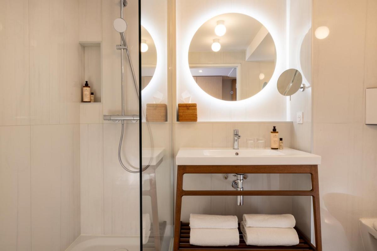 Salle de bains dans l'établissement Best Western Plus Hotel les Rives du Ter