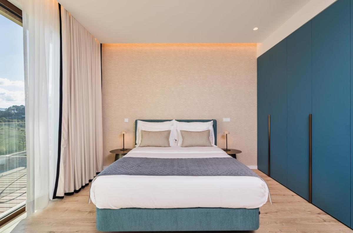 Uma cama ou camas num quarto em Haven Nature Hotel & Villas