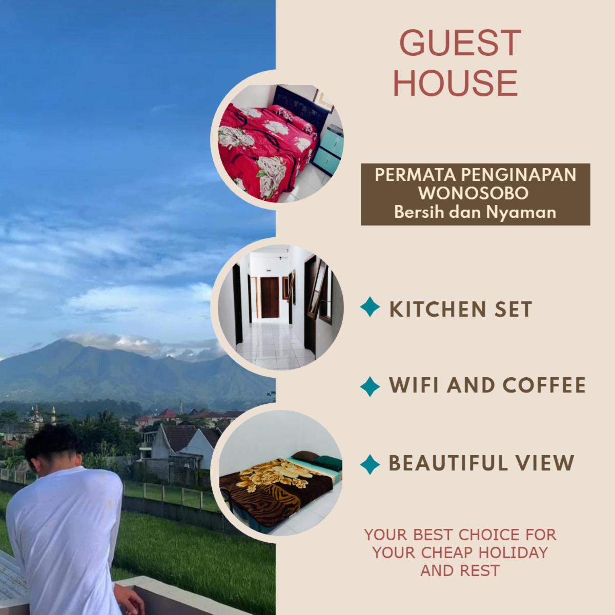 Penginapan Permata Syariah Wonosobo - Housity